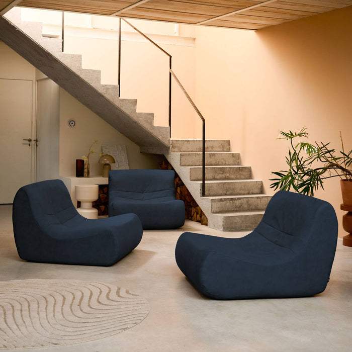 sweeek - Fauteuils waterafstotend verlours Sokol 1 zitplaats (set van