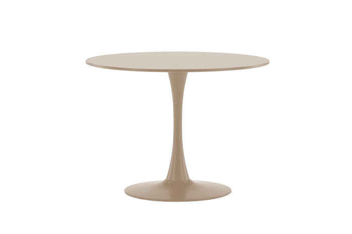 Fjôrd - Eettafel Rond - Beige - 100x100x75cm - Glade