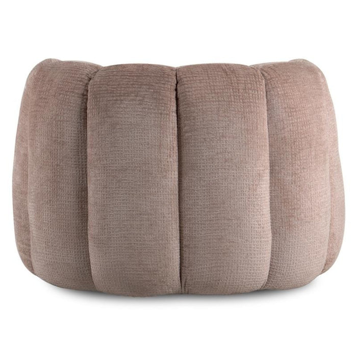 DÉJA Living - Draaifauteuil - Taupe Stof - 100x98x72cm - Trones