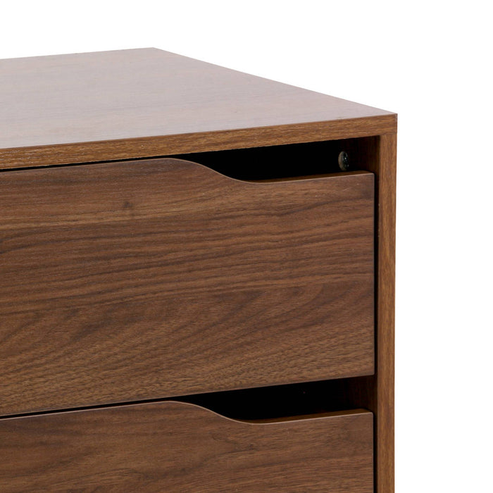 sweeek - Ladekast houteffect 4 laden