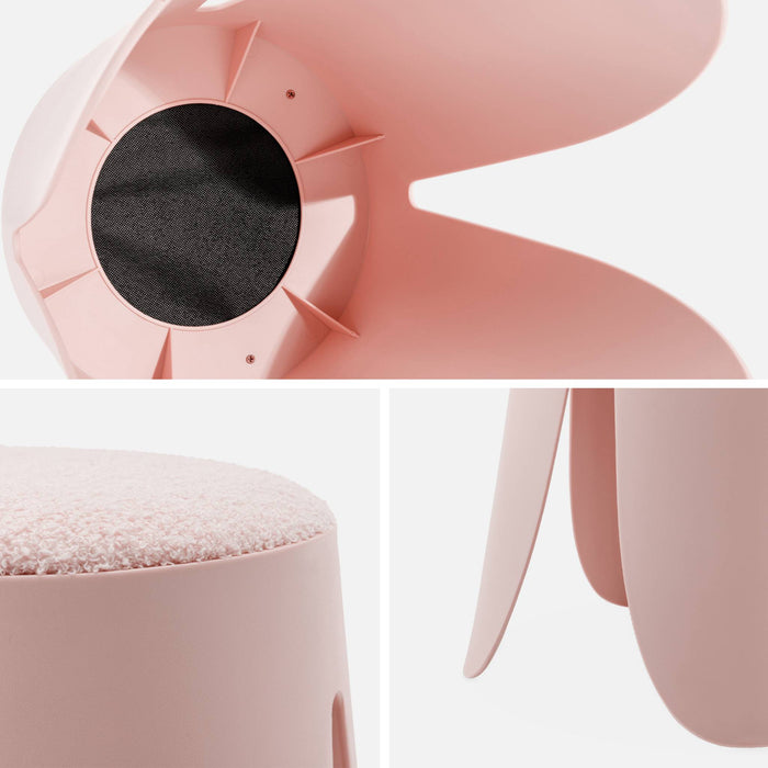 sweeek - Set van 2 stapelkrukken, Ø30 | 44 x H46cm