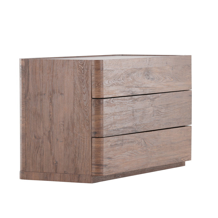 Fjôrd - Ladekast 3 Lades - Donkerbruin - 100x48x60cm - Noble