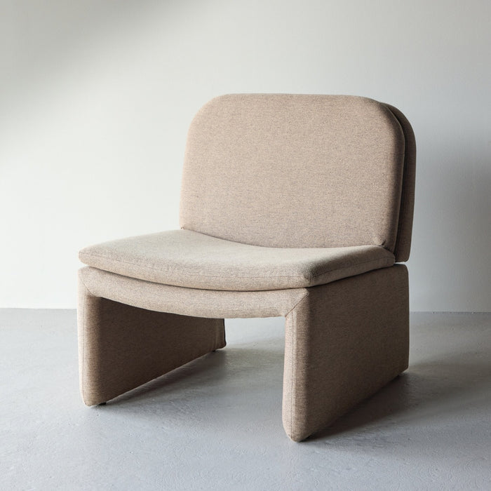 Fjôrd - Fauteuil Bruin Stof - 80x70x82cm - Bonn