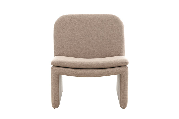 Fjôrd - Fauteuil Bruin Stof - 80x70x82cm - Bonn