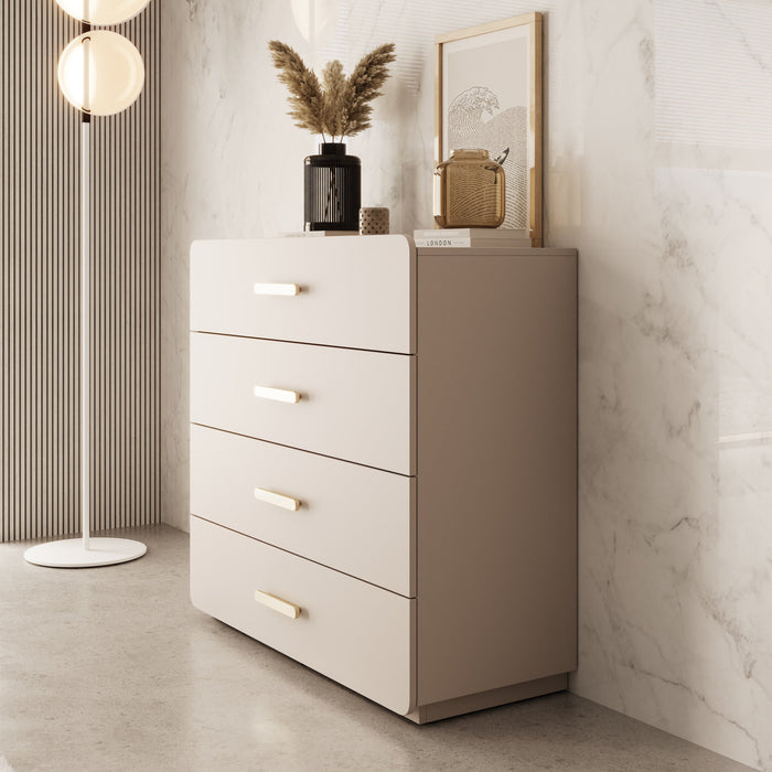 Meubella - Luzon - Ladekast - Beige - 100x44x92 cm