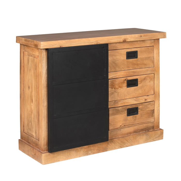 StarFurn - Ladekast Rechthoek Naturel Hout - 100x45x85cm - Nashville