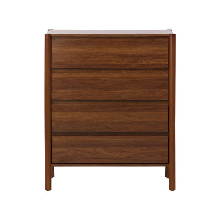 sweeek - Ladekast houteffect met 4 laden