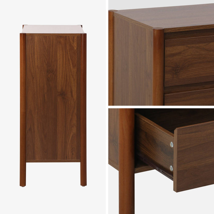 sweeek - Ladekast houteffect met 4 laden