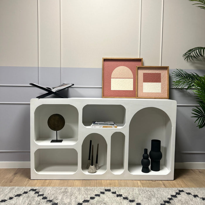 StarFurn - Dressoir Wit Hout - 160x33x90cm - Caya