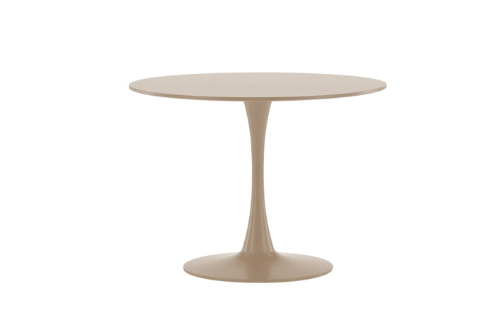 Fjôrd - Eettafel Rond - Beige - 100x100x75cm - Glade