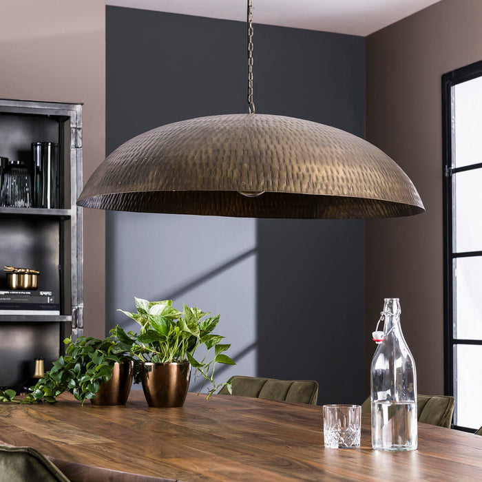 Giga Meubel - Hanglamp Brons Antiek Metaal - 1-Lichts