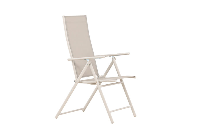 Fjôrd - Tuinstoel Beige Stof - Verstelbaar - Levanzo - Set van 2