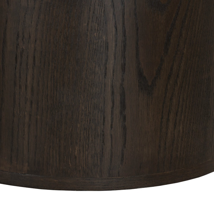 Livingfurn - TV-Meubel Novero Espresso Zwevend - 35x220x33cm