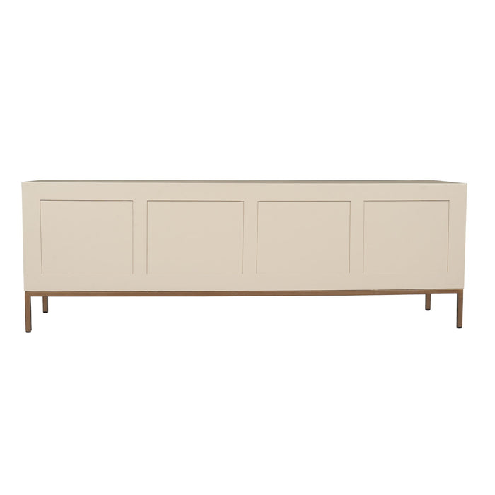 StarFurn - Tv-meubel Zandkleur Hout - 165x45x55cm - Madison