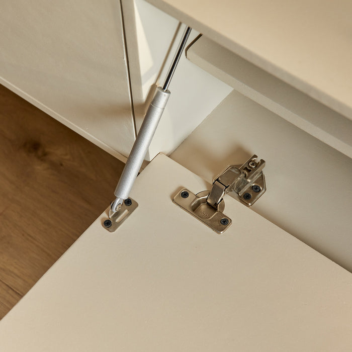 StarFurn - Zwevend Tv-meubel Zandkleur Hout - 160x35x30cm - Vision