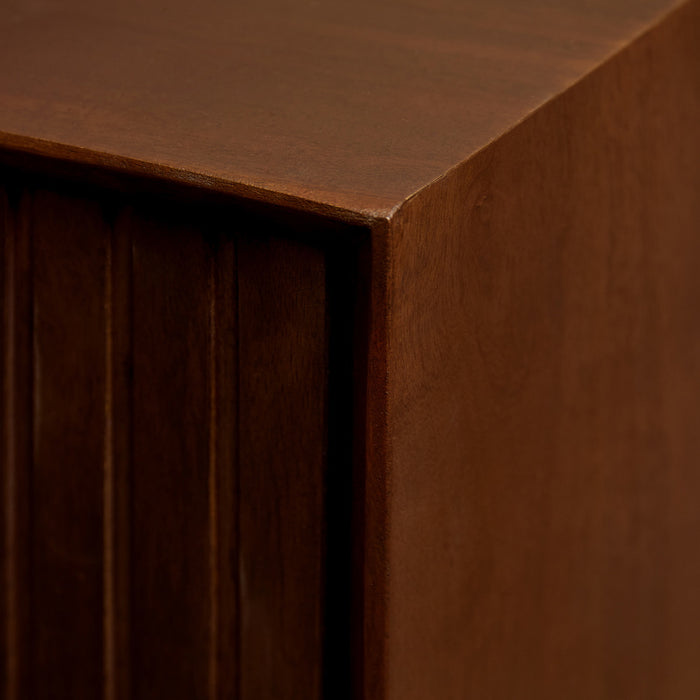 StarFurn - Tv-meubel Zwevend Bruin Hout - 280x35x30cm - Madison