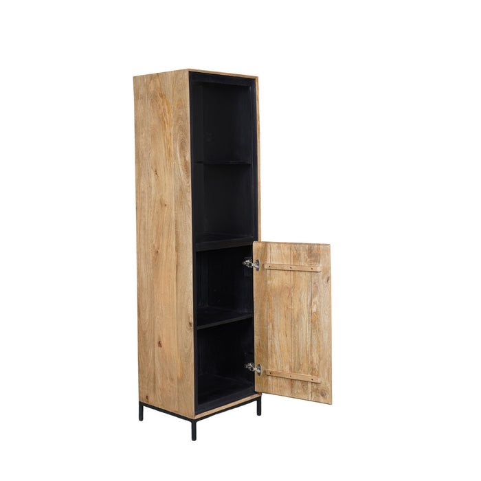 StarFurn - Boekenkast Naturel Hout - 60x45x220cm - RichWood