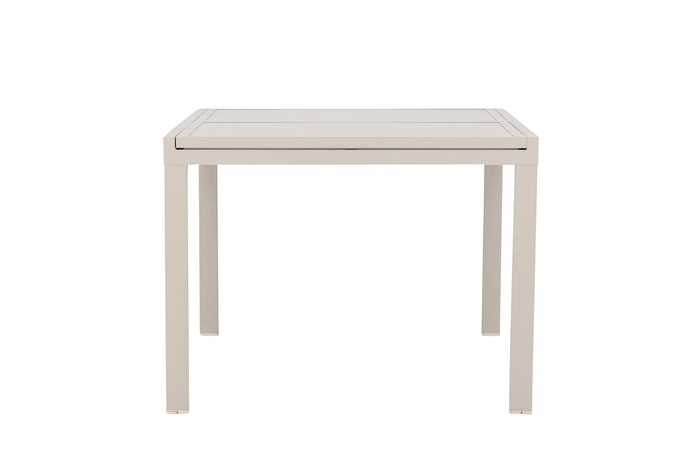 Fjôrd - Tuintafel Rechthoek Beige Aluminium Uitschuifbaar