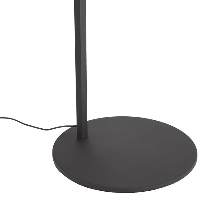 QAZQA Moderne booglamp zwart incl. LED met touch dimmer - Arlow