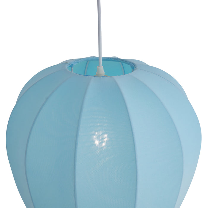 QAZQA Kinder hanglamp blauw luchtballon - Air Balloon