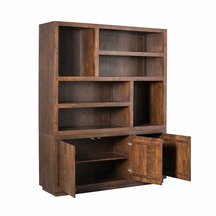 StarFurn - Vakkenkast Bruin Hout - 160x45x200cm - Brussel