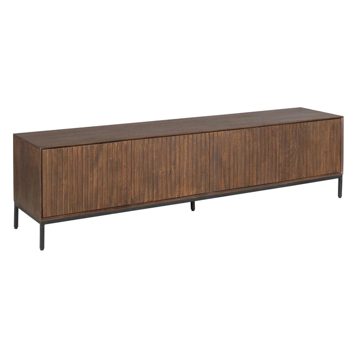 StarFurn - Tv-meubel Bruin Hout - 210x45x55cm - Madison