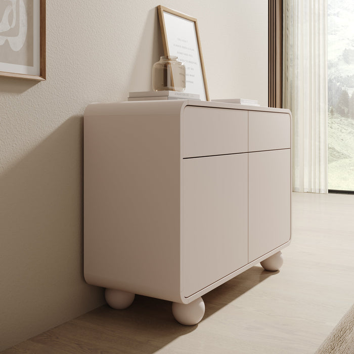 Meubella - Anobo - Dressoir - Beige - 108x39x75 cm