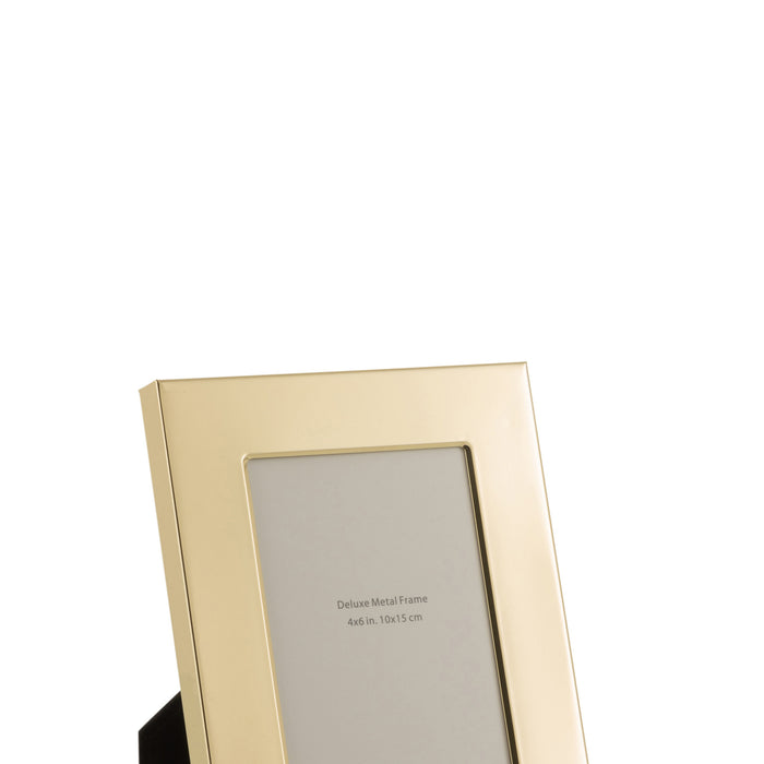 J-Line fotolijst Brede Boord - metaal - goud - small - 2 stu