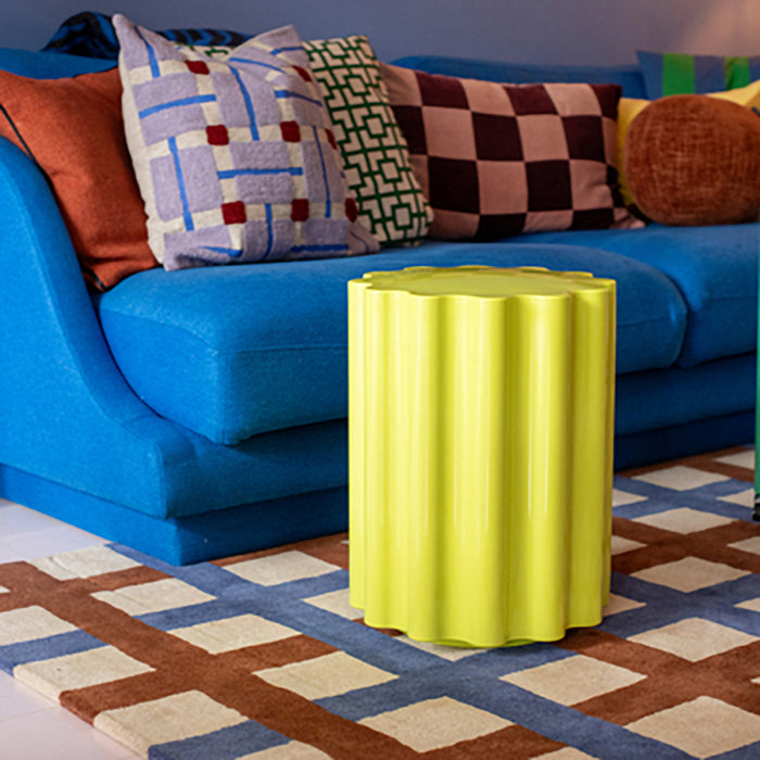 Broste Copenhagen Edith Vloerkleed - Blauw