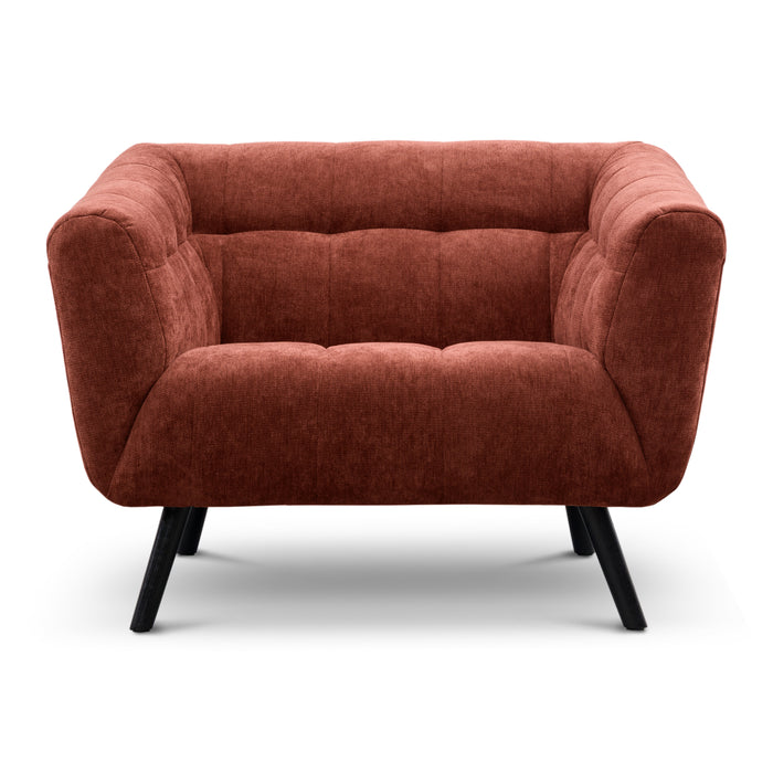 by fonQ Cubba Fauteuil - Wijnrood