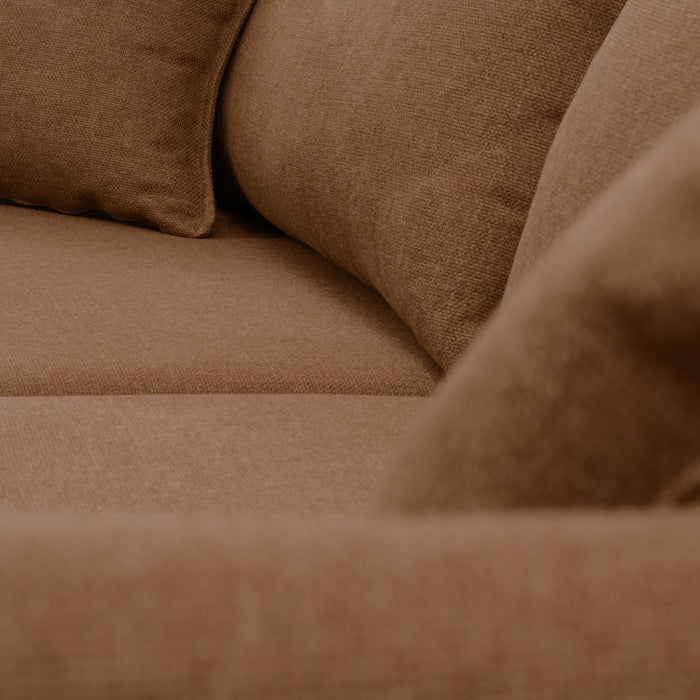 by fonQ Siora 3-zitsbank - Chocolate