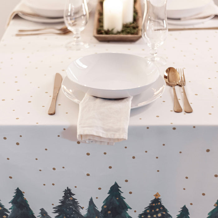 Sapin Tafelkleed Xmas, Veelkleurig, 100% polyester, de kwaliteit van 195 gr x m2