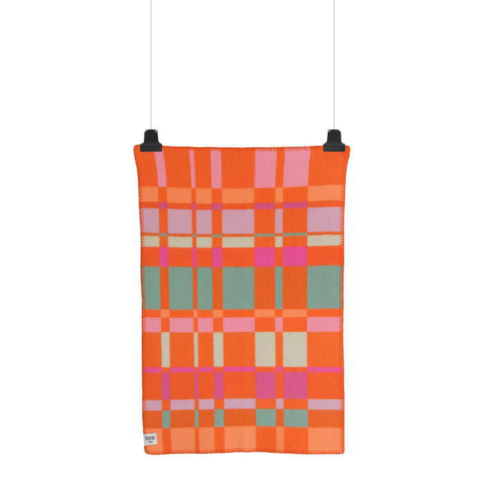 Røros Tweed City Plaid 67 x 100 cm - Oranje