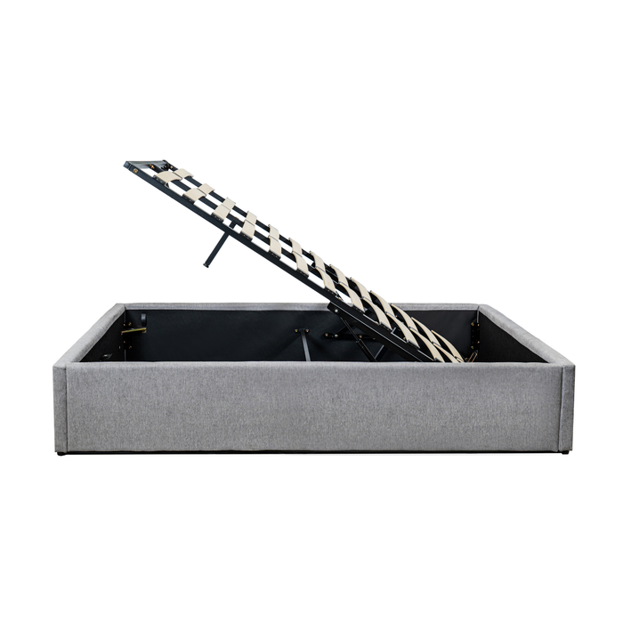 Calicosy - Bed met opbergruimte Romy - 204 cm - Grijs