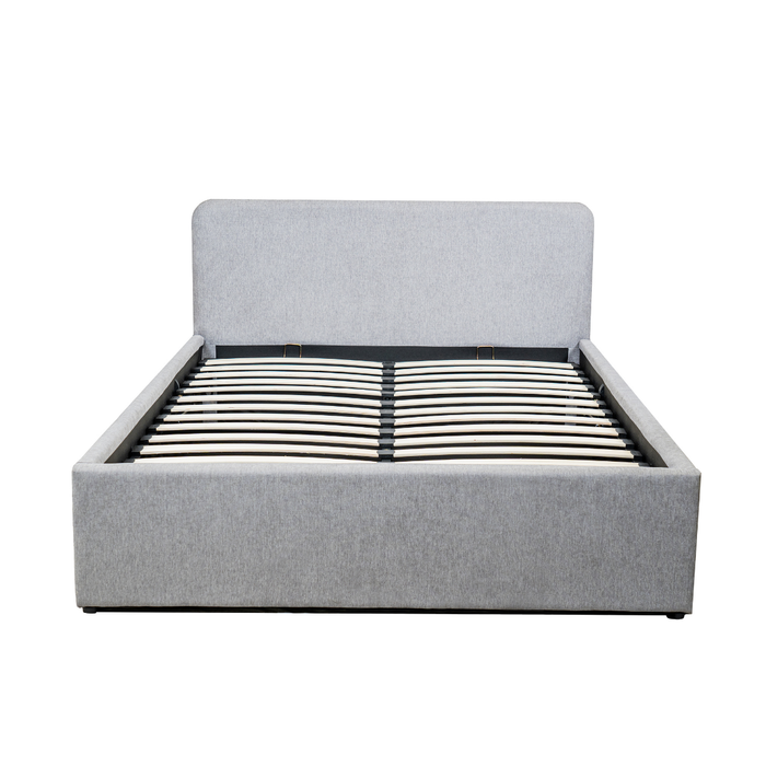Calicosy - Bed met opbergruimte Livy - 205 cm - Grijs