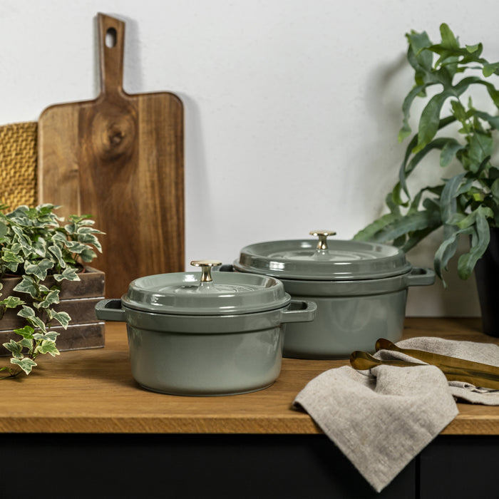 Staub La Cocotte Braadpan Ø 26 cm - Eucalyptus