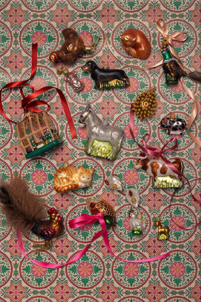 Sissy-Boy Kerst ornament haan clip