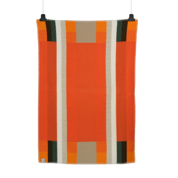 Røros Tweed Mikkel Plaid 135 x 200 cm - Oranje