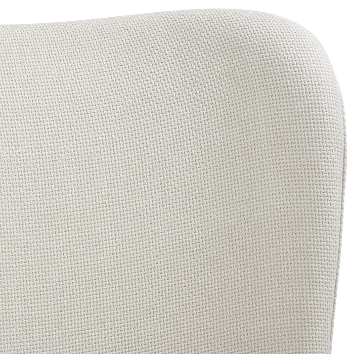 tectake® Gestoffeerde stoel Tessaper stuk