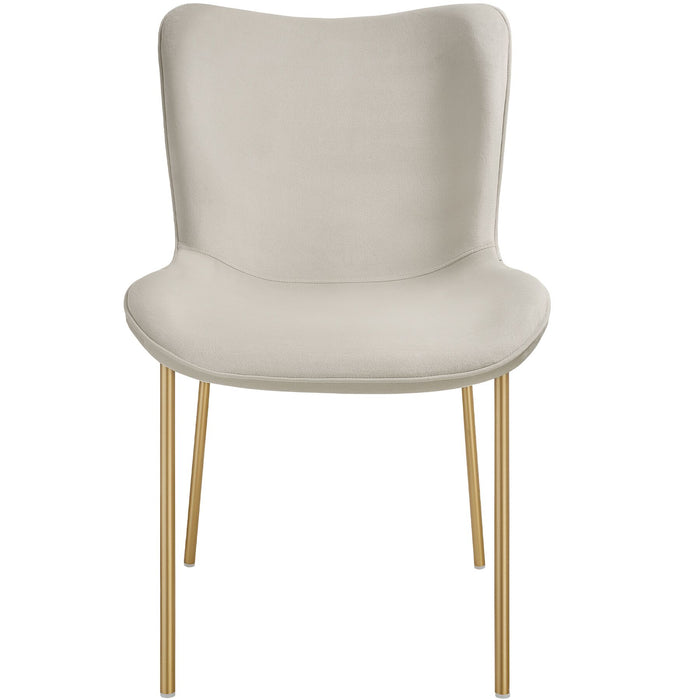 tectake® Gestoffeerde stoel Tessaper stuk