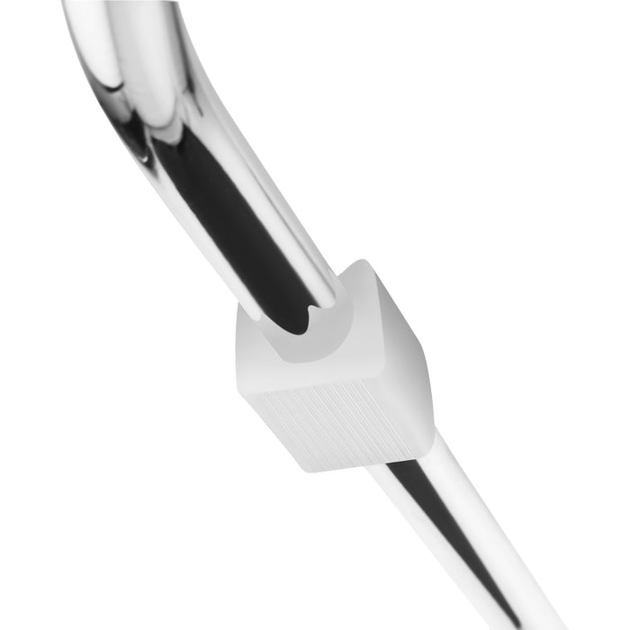 tectake® Kunststof eetkamerstoel Logart, gestoffeerd - Set van 6