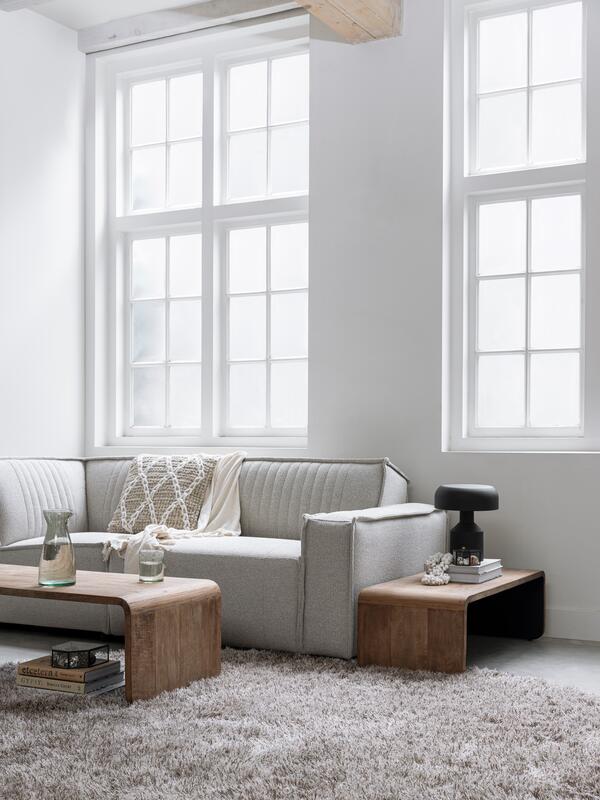 DTP Home Coffee table Evo,30x95x40 cm | 35x110x50 cm, recycled tea...