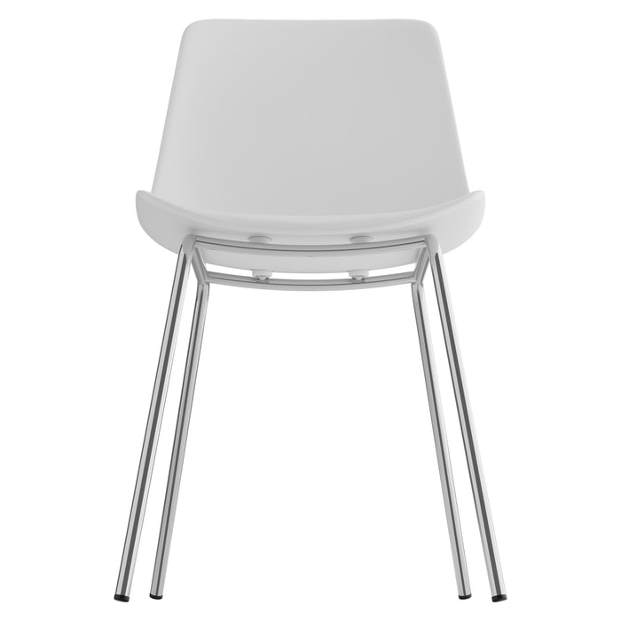 tectake® Kunststofstoelen Mave, ergonomisch, 120 kg - Set van 2