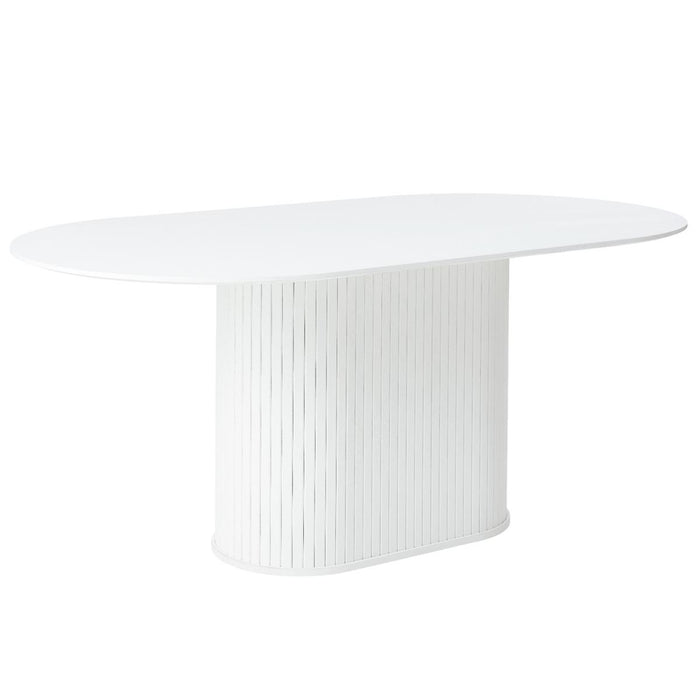 Nordic Home - Kelly ovale eettafel 95x180 cm - wit