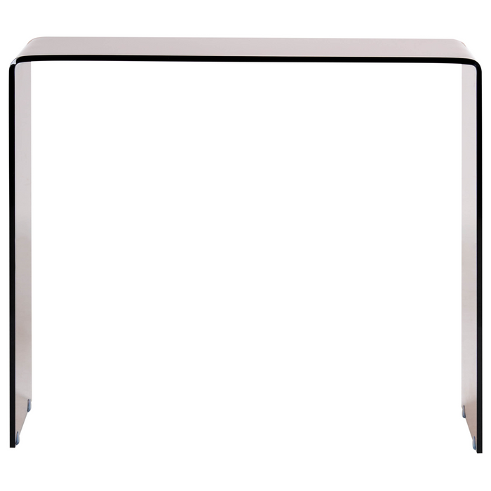 Beliani - KENDALL - Sidetable - Bruin - Veiligheidsglas