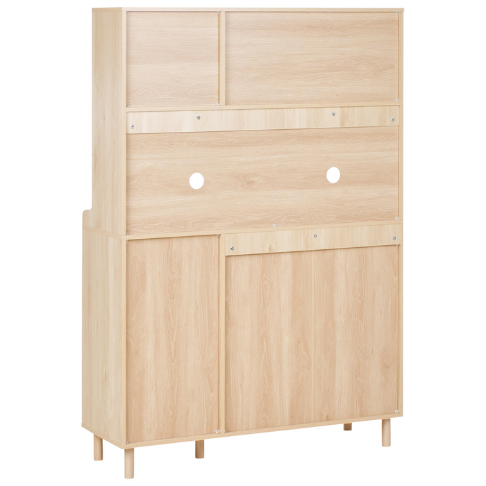 Beliani - CAMPBELLTON - Lichtbruin - Lichtbruin - Vezelplaat