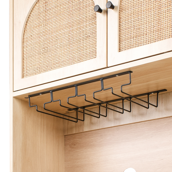 Beliani - CAMPBELLTON - Lichtbruin - Lichtbruin - Vezelplaat