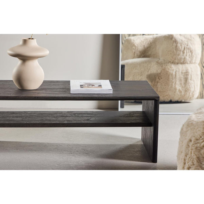 Svea - Khan salontafel - 110 x 50 cm - zwart