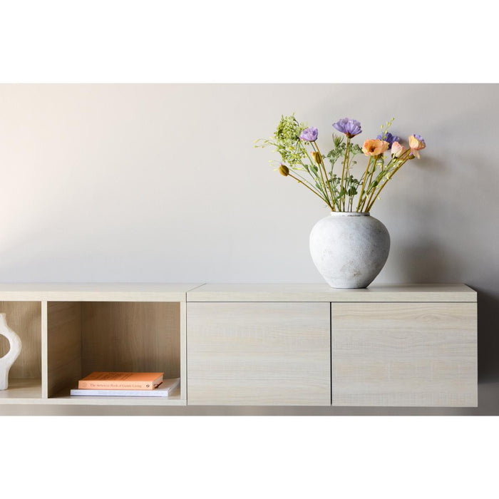 Svea - Niko hangend tv-meubel - whitewash