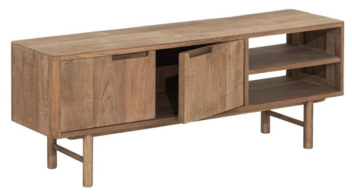 DTP Home TV stand Bliss No.2 small, 2 doors, 2 open racks,50x130x35...